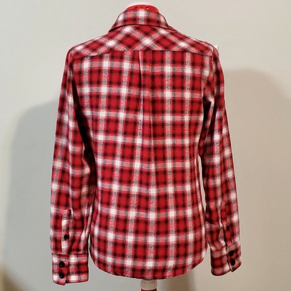 “Molokai” Women’s Red Plaid Button-up Shirt – S - Picture 5 of 7